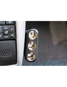 Spinotto presa accendisigari con uscita tripla con prolunga 12 24V  2