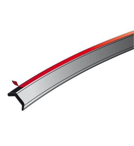 Spoiler paraurti minigonna in gomma adesiva 30 8 mm 250cm