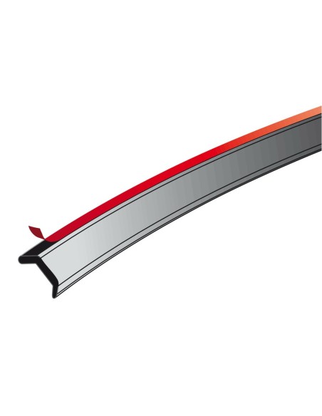 Spoiler paraurti minigonna in gomma adesiva 30 8 mm 250cm