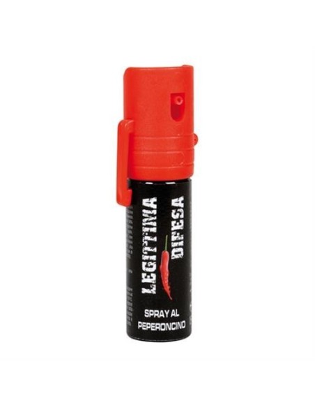 Spray antiaggressione al peperoncino legale 15 ml