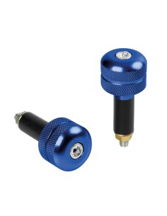 Stabilizzatori SU 3 manubrio moto universali blu 13 17mm