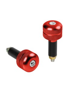 Stabilizzatori SU 3 manubrio moto universali rossi 13 17mm