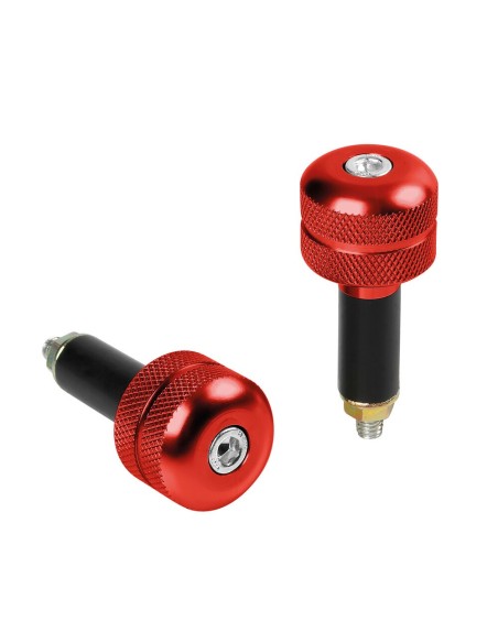 Stabilizzatori SU 3 manubrio moto universali rossi 13 17mm