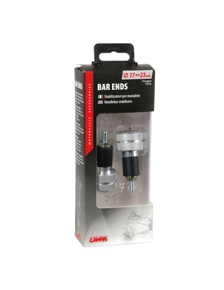 Stabilizzatori SU 4 manubrio moto universali alluminio 17 23mm