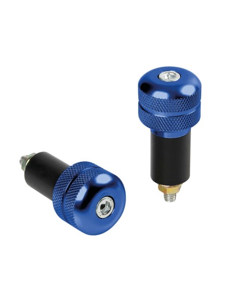 Stabilizzatori SU 4 manubrio moto universali blu 17 23mm