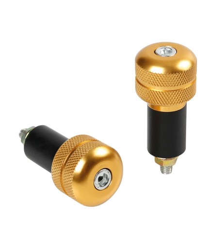 Stabilizzatori SU 4 manubrio moto universali oro 17 23mm