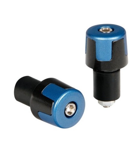 Stabilizzatori Toor manubrio moto universali blu 17 23mm