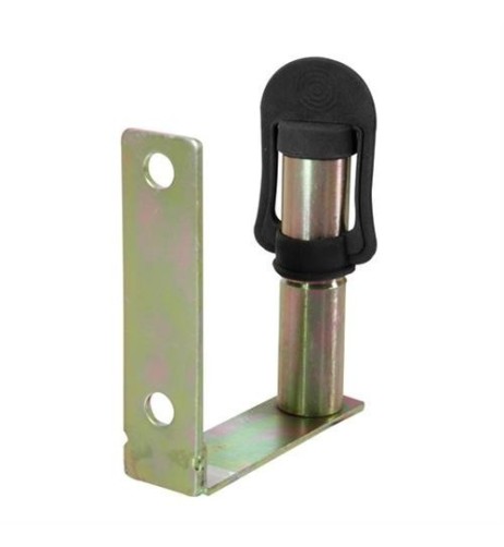 Staffa con perno e spinotto DIN per lampade rotanti attacco tubolare Fix 