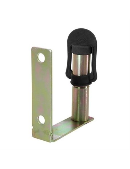 Staffa con perno e spinotto DIN per lampade rotanti attacco tubolare Fix 