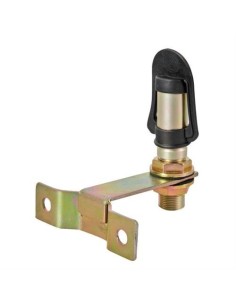 Staffa con perno e spinotto DIN per lampade rotanti attacco tubolare Fix 