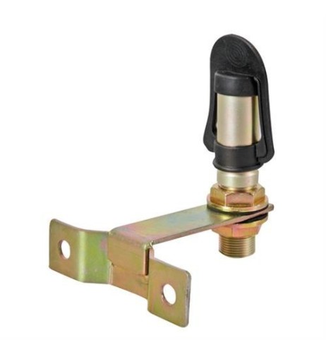 Staffa con perno e spinotto DIN per lampade rotanti attacco tubolare Fix 
