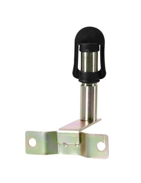 Staffa con perno e spinotto DIN per lampade rotanti attacco tubolare Fix 