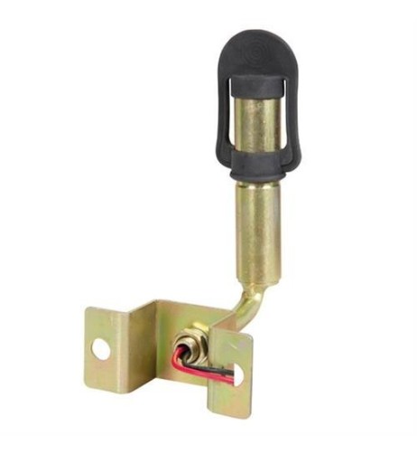 Staffa con perno e spinotto DIN per lampade rotanti attacco tubolare Fix 