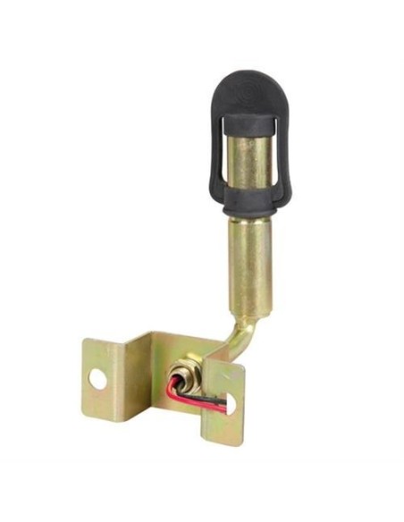 Staffa con perno e spinotto DIN per lampade rotanti attacco tubolare Fix 