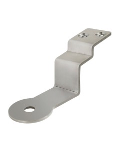 Staffa inox corta per antenna CB camion per MAN TGA TGL TGM TGS TGX