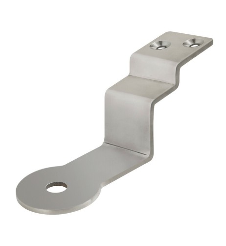 Staffa inox corta per antenna CB camion per MAN TGA TGL TGM TGS TGX