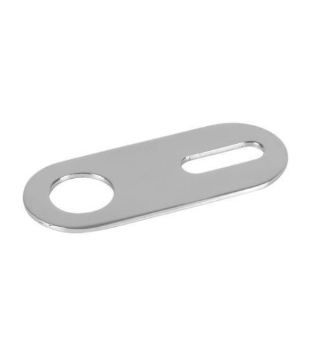 Staffa inox per lampade rotanti DIN 95x40mm