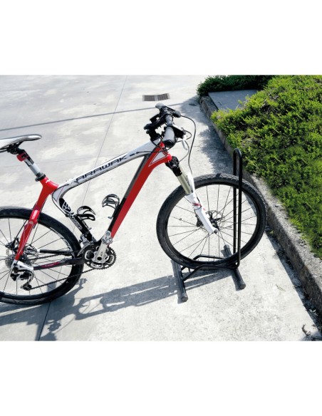 Stand portabici a 1 posto x ruota max 8cm compatibile con freni a disco