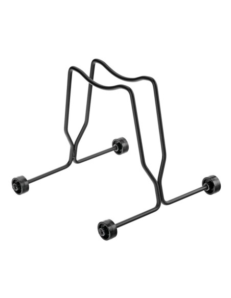 Stand portabici con rotelle a 1 posto x ruota max 6cm