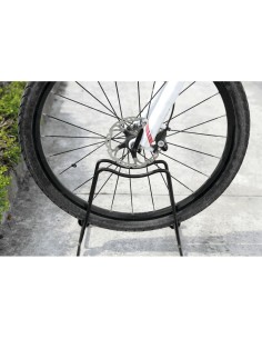 Stand portabici con rotelle a 1 posto x ruota max 6cm 2