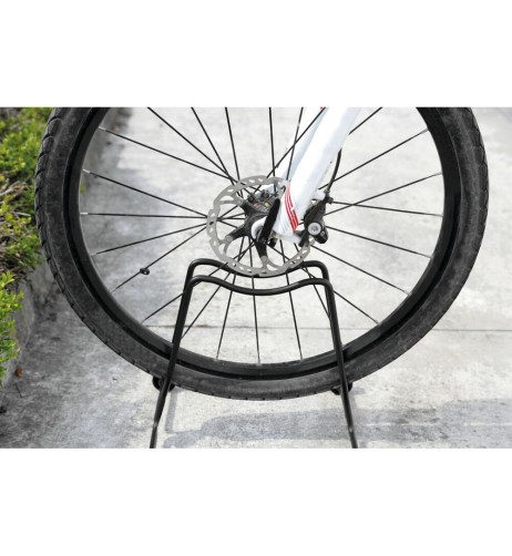 Stand portabici con rotelle a 1 posto x ruota max 6cm