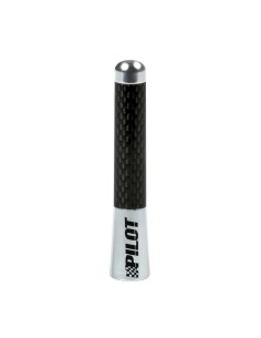 Stelo antenna sportiva auto in carbonio 8cm Carbon 1
