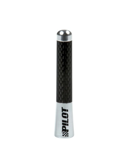 Stelo antenna sportiva auto in carbonio 8cm Carbon 1