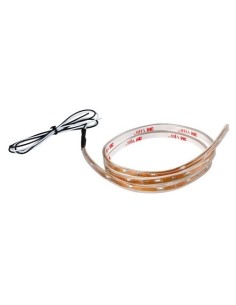 Striscia a 40 led 24V flessibile 100cm colore Rosso luce diurna