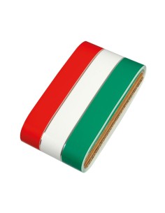 Striscia adesiva tricolore Italia in rotolo 8x500cm