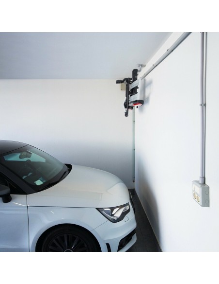 Supporto a parete universale per portabiciclette posteriori a gancio traino