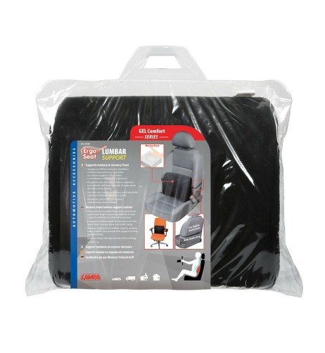 Supporto lombare in memory foam per sedili