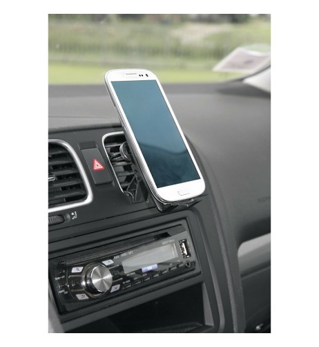 Supporto portatelefono a clip con gel adesivo auto camion camper 