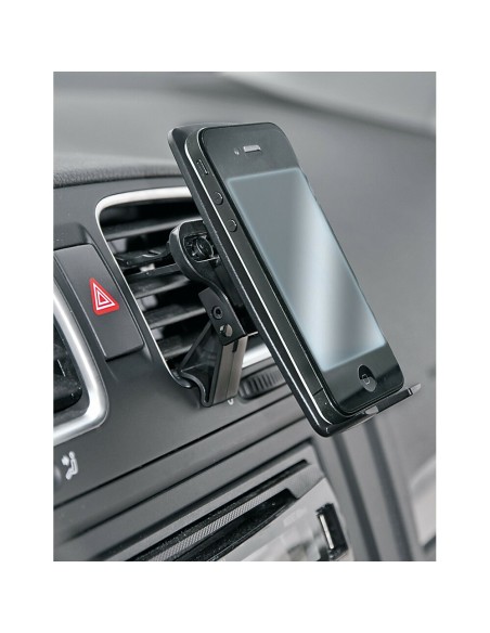 Supporto portatelefono a clip con gel adesivo auto camion camper 