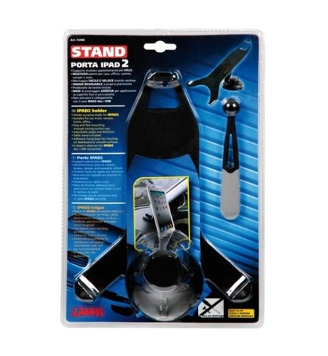 Supporto Stand Porta Ipad2 multiuso casa ufficio auto camper