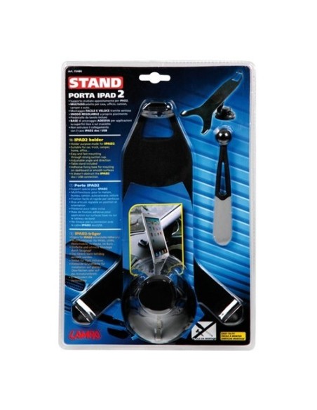Supporto Stand Porta Ipad2 multiuso casa ufficio auto camper