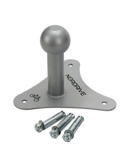 Supporto universale a parete per portabiciclette gancio traino