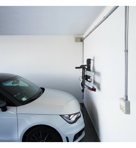 Supporto universale a parete per portabiciclette gancio traino