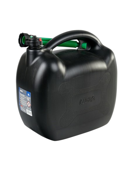 Tanica carburante omologata 20 lt con travasatore