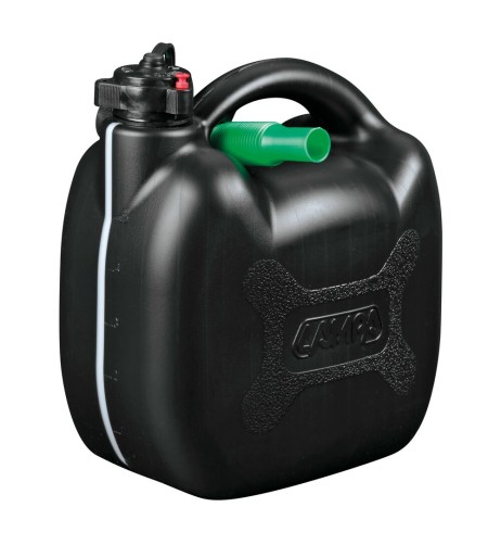 Tanica carburante omologata 5 lt con travasatore