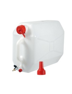 Tanica in polietilene con rubinetto in metallo uso orizzontale 15L