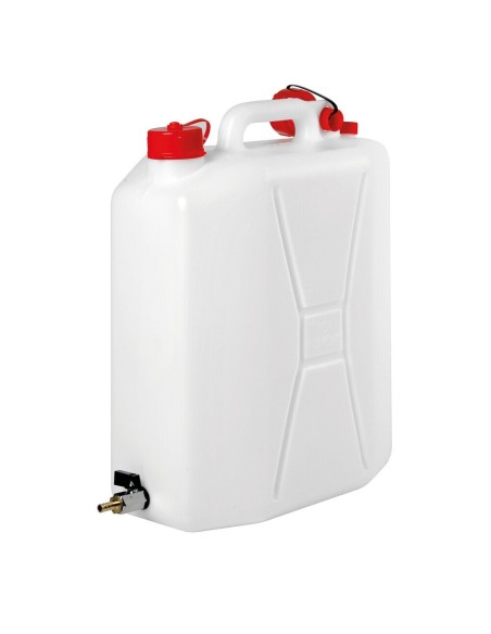 Tanica in polietilene con rubinetto in metallo uso verticale 20L