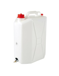 Tanica in polietilene con rubinetto in metallo uso verticale 25L