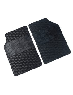 Tappetini tappeti auto anteriori in gomma bordo in rilievo 69x48cm