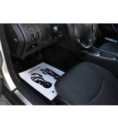 Tappetino salva moquette in carta dispenser 200pz meccanici carrozzieri