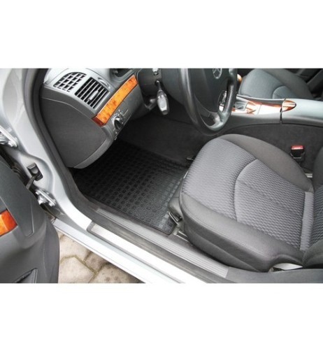 Tappetino tappeto auto anteriore in gomma antiscivolo 41x60cm