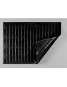 Tappetino tappeto auto in gomma antiscivolo doubleface 34x47cm