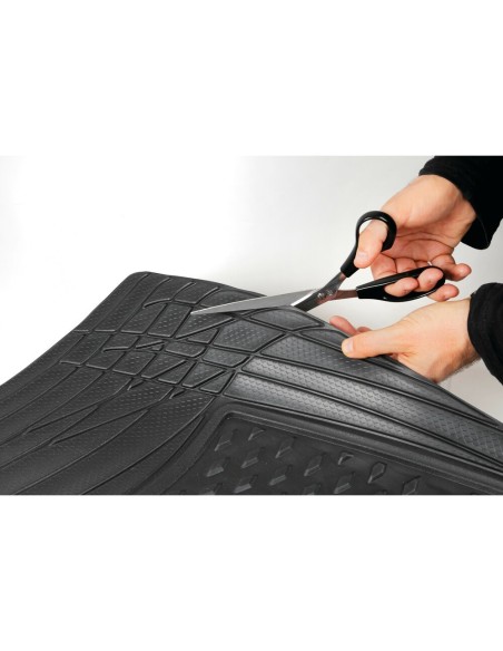 Tappeto baule universale in gomma ecologica ritagliabile 140x112cm