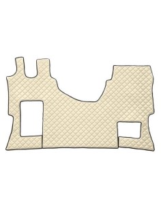 Tappeto camion similpelle imbottito Beige Mercedes Actros MP4 MP5 sed pi