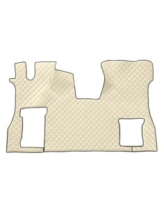 Tappeto camion similpelle imbottito Beige Scania S no tunnel pieghev dal