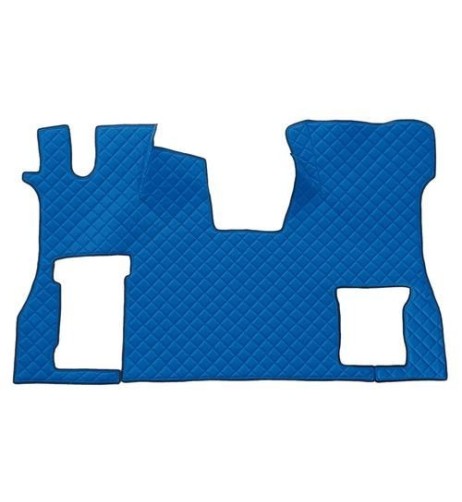 Tappeto camion similpelle imbottito Blu Scania S no tunnel pieghev dal 2